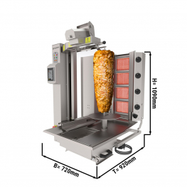 Гриль для шаурми газовий - - max. 95 kg GGM Gastro