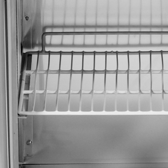 Холодильний стіл для піци PREMIUM - 2,0 x 0,8 m - 3 скляних дверей GGM Gastro - 7