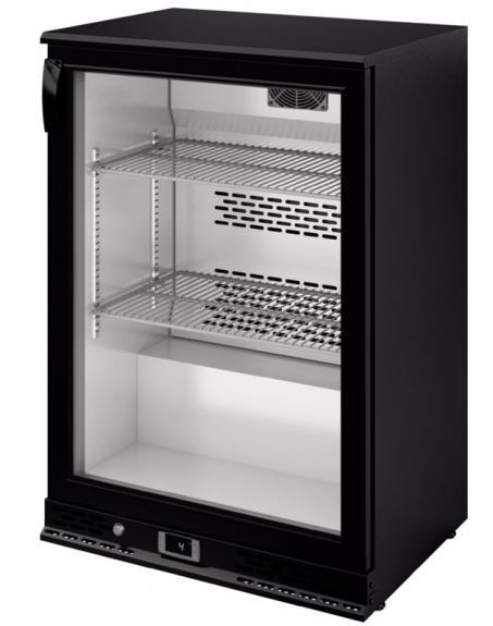Холодильник барный для напитков 140 литров – с 1 стеклянной дверью GGM Gastro - 2