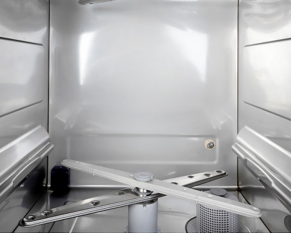 Посудомийна машина 2,97 kW - з помпою, - з доазтор миючого засобу та доазтор ополіскувача (подвійна стінка) GGM Gastro - 7