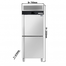 Холодильна шафа / 700- літрів / кількість дверей- 2 / GGM Gastro