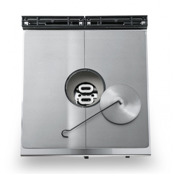 Плита со сплошной поверхностью нагрева с газовой духовкой (мощность: 13 + 7,8 kW) GGM Gastro - 5