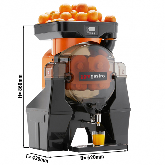 Прес для цитрусових електричний - Orange - Механічне управління - з регульованим зливним краном краном GGM Gastro - 1