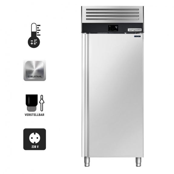Холодильна шафа / 400- літрів / кількість дверей- 1 / GGM Gastro - 3