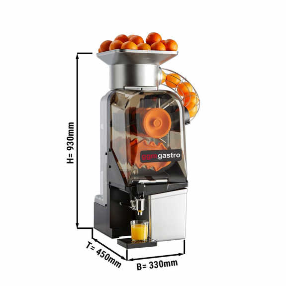 Соковыжималка для цитрусовых (автоматическая подача фруктов в тоннель / вместимость прохода: 6 кг) GGM Gastro - 1