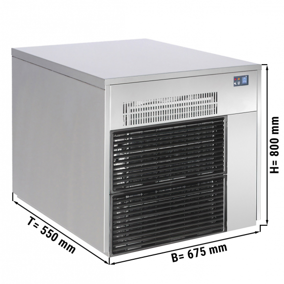 Льдогенератор чешуйчатого льда FEI (производительность: 550 кг / 24 ч) GGM Gastro - 1