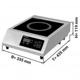 Плита індукційна - 3,5 kW GGM Gastro