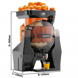 Прес для цитрусових електричний - Orange - Механічне управління  - зливний кран та сомоочищення GGM Gastro