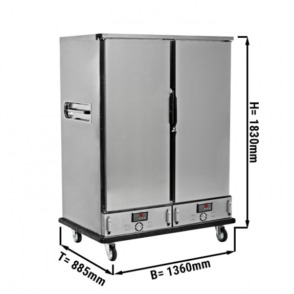 Банкетная холодильная тележка- 22 шт. GN2/1 GGM Gastro - 1