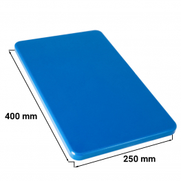 Дошка для нарізання - 25 x 40 см -  2 см - синій GGM Gastro