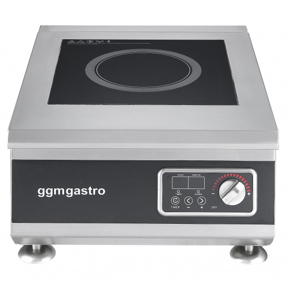 Индукционная плита (мощность: 5 кВт) GGM Gastro - 6