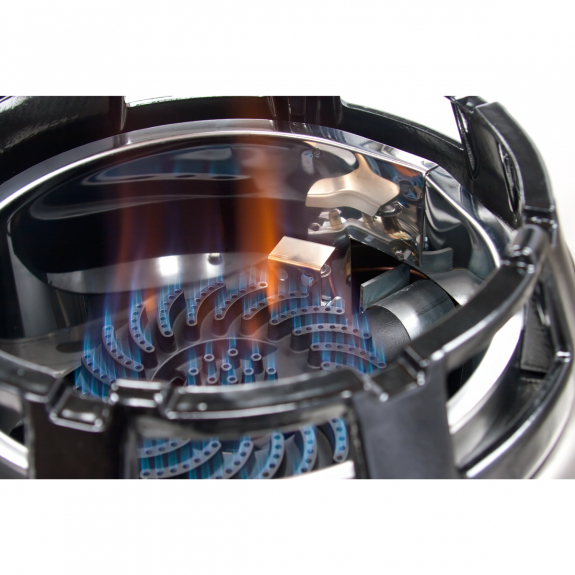 Плита газовая WOK (6 конфорок / мощность: 84 кВт / 4 крана для воды) GGM Gastro - 5